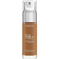 L'Oréal Paris True Match Liquid Foundation with SPF and Hyaluronic Acid 30ml (Various Shades) - 9N Truffle