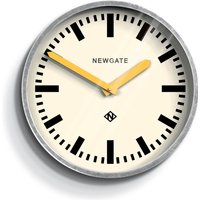 Newgate, Newgate Luggage Wall Clock - Yellow Hands Newgate, Newgate Luggage Wall Clock - Yellow Hands