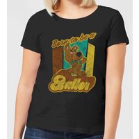 Scooby Doo Born To Be A Baller Women's T-Shirt - Black - L