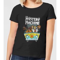 Scooby Doo Mystery Machine Heavy Metal Women's T-Shirt - Black - L