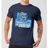 Dexters Lab The Inventor Men's T-Shirt - Navy - XS