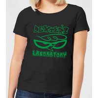 Dexters Lab Logo Women's T-Shirt - Black - L