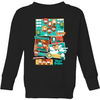 Harry Potter Kids Cute Films Kids' Sweatshirt - Black - 7-8 Years