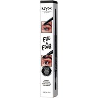NYX Professional Makeup Fill and Fluff Eyebrow Pomade Pencil 0.2g (Various Shades) - Black