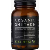 KIKI Health Organic Shiitake Extract Mushroom (60 Vegicaps)