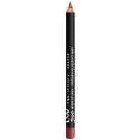 NYX Professional Makeup Suede Matte Lip Liner (Various Shades) - Alabama - Deep Purple Red