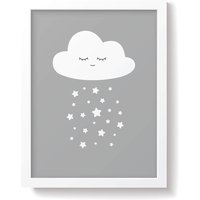 Snüz, Snüz Cloud Nursery Print - Grey Snüz, Snüz Cloud Nursery Print - Grey