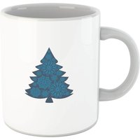 Snowflake tree Mug