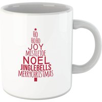 Text Tree Mug