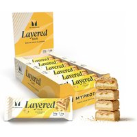 Myprotein UK MyProtein Myprotein Layered Bar - 12 x 60g - White Gold