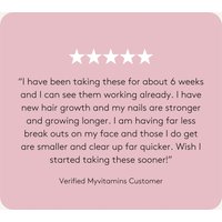 myvitamins UK MyProtein Hair, Skin and Nails Gummies - 60gummies - berry