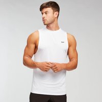 Image of Myprotein MP Men's Training Tank Top - White - XXS