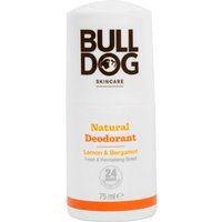 Image of Myprotein Bulldog Lemon & Bergamot Natural Roll On Deodorant 75ml