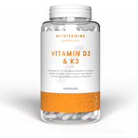 Vitamina D3 e K2 in Capsule - 30CAPSULES, 30porzioni