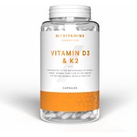 myvitamins UK Myvitamins Vitamin D3 & K2 Capsules - 30CAPSULES, 30servings