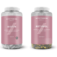 Image of Myprotein Myvitamins Biotin and Retinol Bundle - 90Tablets