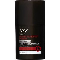 No7 Men Protect & Perfect Intense ADVANCED Night Moisturiser 50ml