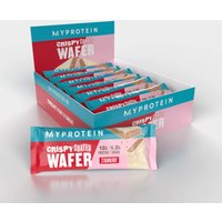 Image of Myprotein Crispy Coated Protein Wafer - 12x40g - Strawberry