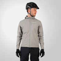 Endura Men's Hummvee Waterproof Hooded Jacket - Fossil | Extra 10% off first order.