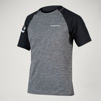 Endura Men's SingleTrack S/S Tee - Pewter Grey | Extra 10% off first order.