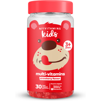 Caramelle Gommose Multivitaminiche per Bambini - 30Gummies - Fragola
