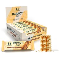 Image of Myprotein Impact Protein Bar - 12 x 64g - Peanut Butter