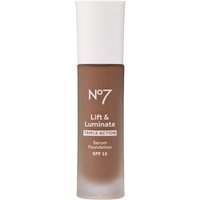 No7 Lift & Luminate TRIPLE ACTION Serum Foundation 30ml - 22 Cedar