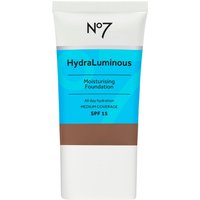 No7 HydraLuminous Moisturising Foundation 30ml - 19 Walnut