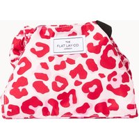 The Flat Lay Co. Drawstring Bag - Pink Leopard