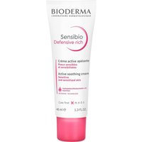 BIODERMA Sensibio Defensive Rich Soothing Nourishing Moisturiser for Sensitive Skin 40ml