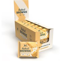 Image of Myprotein Baked Brownie - 12 x 75g - White Chocolate Chunk