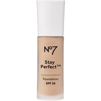 No7 Stay Perfect™ Foundation 30ml - 4 Calico
