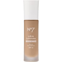 No7 Lift & Luminate TRIPLE ACTION Serum Foundation 30ml - 10 Honey
