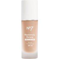 No7 Restore & Renew Foundation SPF30 30ml - Calico