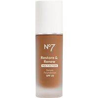 No7 Restore & Renew Foundation SPF30 30ml - Amber