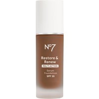 No7 Restore & Renew Foundation SPF30 30ml - Umber