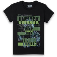 The Batman Unmask The Truth Women's T-Shirt - Black - L