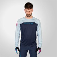 Endura Men's MT500 Burner L/S Jersey - Ink Blue | Extra 10% off first order.