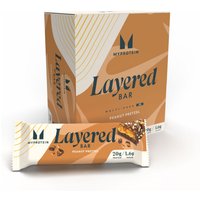 Image of Myprotein Myprotein Layered Bar - 6 x 60g - Chocolate Peanut Pretzel