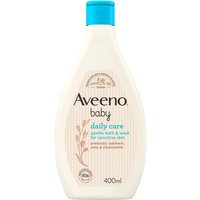 Look Fantastic Aveeno Baby Daily Care Gentle Bath and Wash 400ml