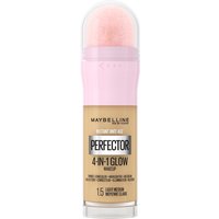 Maybelline Instant Anti Age Perfector 4-in-1 Glow Primer, Concealer, Highlighter, BB Cream 20ml (Various Shades) - Light Medium