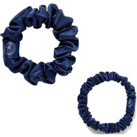 Lookfantastic 45% Rabatt auf ESPA Seidenscrunchies in Navy Blau 2er Set
