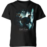 Harry Potter Deathly Hallows Part 1 Kids' T-Shirt - Black - 11-12 Years