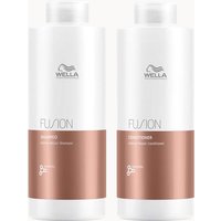 Wella Professionals Fusion Repair Shampoo and Conditioner Super Size Regime Bundle