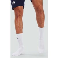 Canterbury Enjoy 32% Discount on Mens White Mid Calf Grip Socks