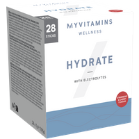 Image of Myprotein Myvitamins Hydrate Powder | Hydration Sachet - 28servings - Strawberry and Cherry