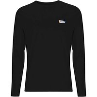 Back To The Future Men's Long Sleeve T-Shirt - Black - XXL