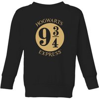 Harry Potter Platform Kids' Sweatshirt - Black - 11-12 Years