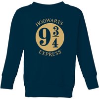 Harry Potter Platform Kids' Sweatshirt - Navy - 11-12 Years