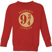 Harry Potter Platform Kids' Sweatshirt - Red - 11-12 Years